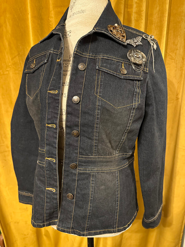 DARK DENIM JEAN JACKET