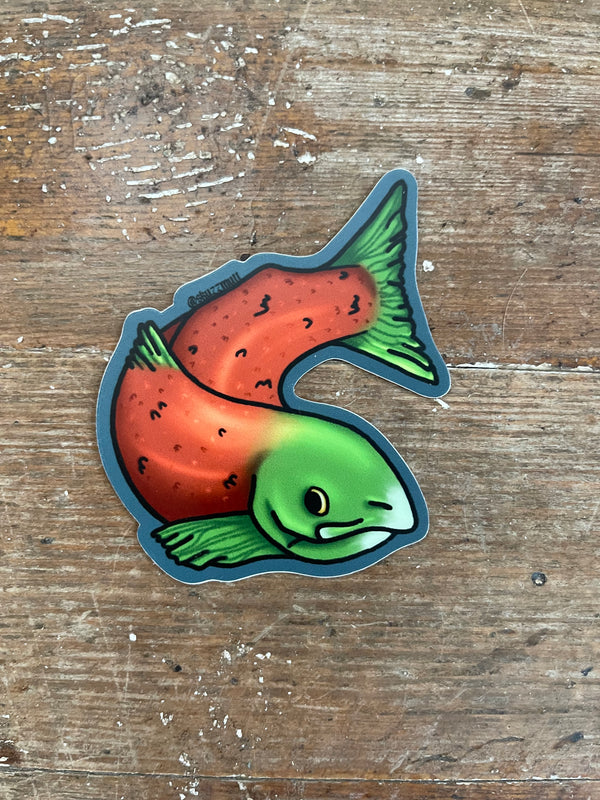 SALMON STICKER