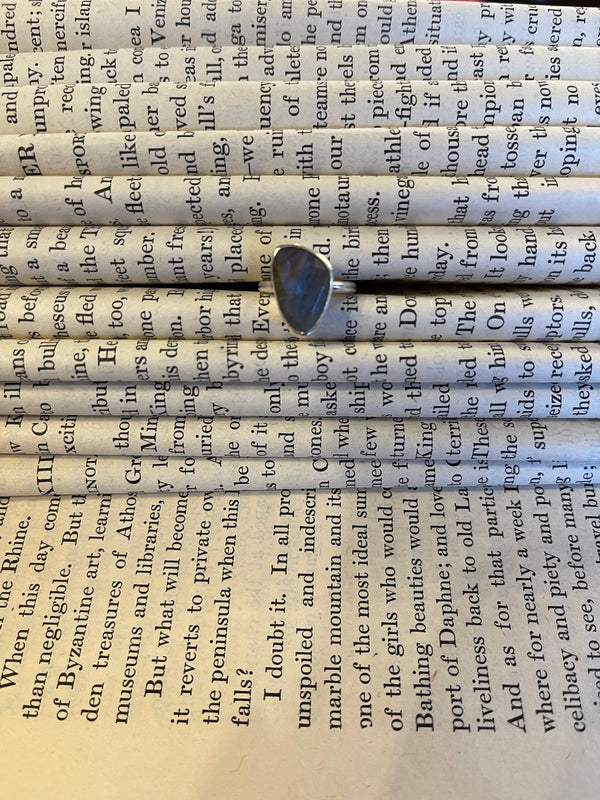 LABRADORITE RING - 6